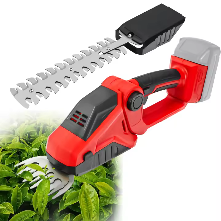 Podadora De Bricioles Eléctrica Sin Cable Para Jardín Herramientas De Podar Arbustos Y Grama Compatible Con Batería Milwaukee 18V (No Incluye Batería) - 1