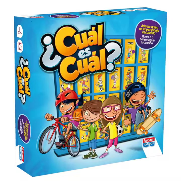 Juego de Mesa ¿Cuál es Cuál? Adivinanza (Falomir 11505) - 1