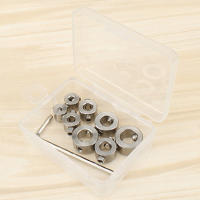 Juego De Anillos De Parada Para Taladro De Acero Inoxidable 3mm-10mm Localizador De Profundidad Para Taladro Uso DIY En Madera - details 9