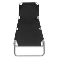 vidaXL Tumbona plegable de acero con recubrimiento polvo Gris, Taupé, Azul Sillas de Exterior Ideal para jardín, playa, piscina, terraza Tumbona Piscina Tumbonas Playa Tumbonas Jardín Exterior - details 0