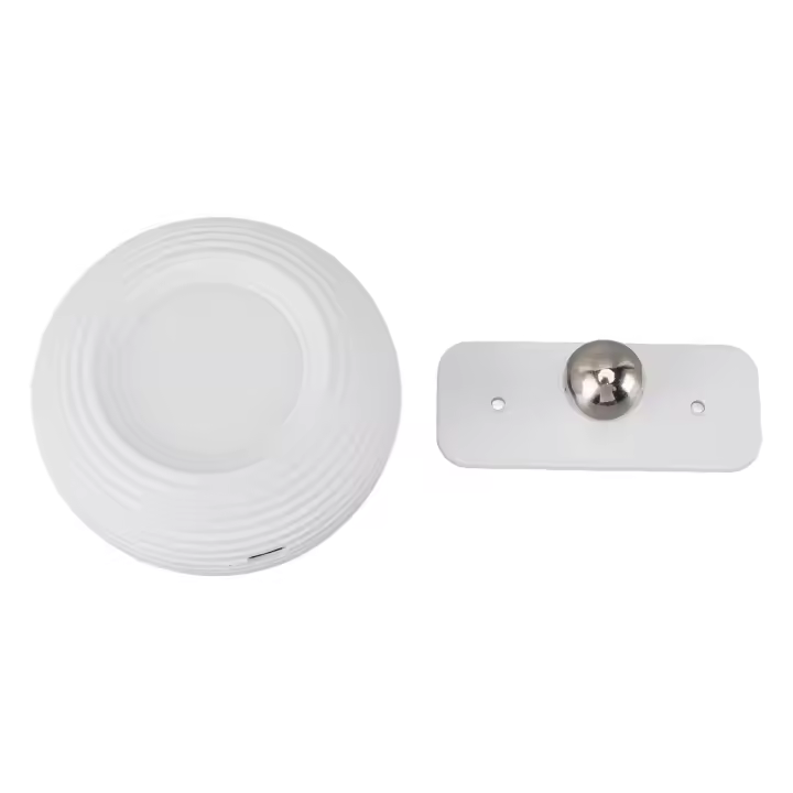 Aplique de pared LED recargable magnético inalámbrico giratorio 360° 3 colores control táctil 2000 mAh luces montadas en la pared para lectura junto a la cama blanco - 1