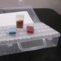 Caja De Almacenamiento Para Herramientas De Pintura Diamante 5D Accesorios De Bordado De Diamantes Caja De Perforación Mosaico Contenedor Estuche - details 10