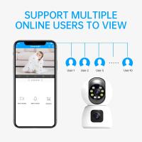 Cámara PTZ PEGATAH 1080P WiFi Monitoreo De Bebé Inalámbrico Con Rastreo Automático Y Detección De Humanos Para Seguridad Doméstica Vigilancia Interior - details 2