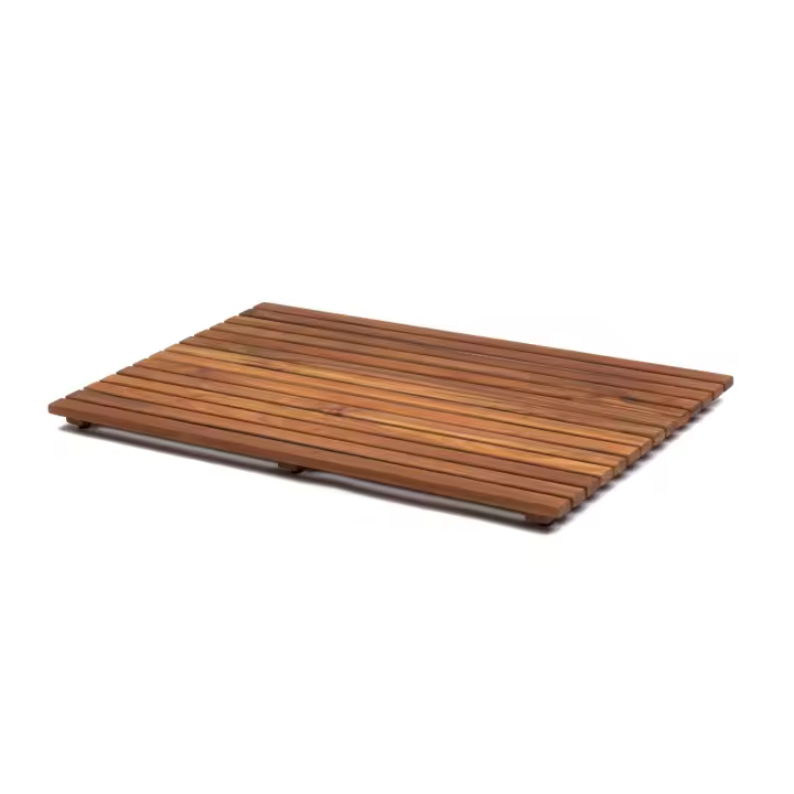 ZENKOOI OL01347 TARIMA DUCHA MADERA DE TECA 50x70cm - 1