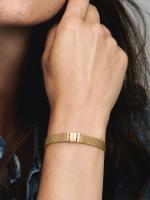 Pandora - Pulsera de Malla™-Baño de Oro de 14K - details 0