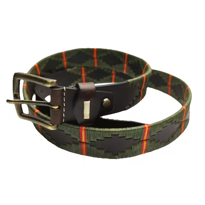 Cinturón Hombre Argentino de Piel de Alta Calidad, Cosido a Mano- Elegancia y Durabilidad Artesanal- Cuero- Detalles Exclusivos-obra maestra de la elegancia y la artesanía -ideal para regalo - 1