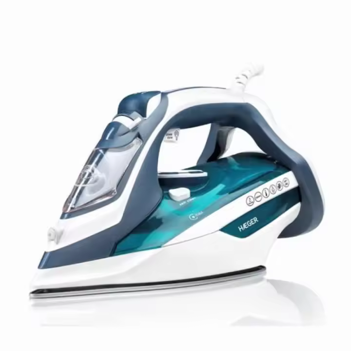 Haeger plancha de vapor 2800w - 1