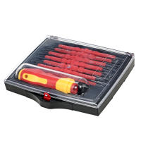 Juego De Destornilladores Insulados 7 En 1 1000V Con Bits Magnéticos De Fijación Para Electricistas Herramientas De Reparación - details 10