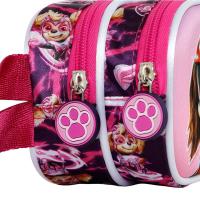 LA PATRULLA CANINA ROSA ESTUCHE PORTATODO DOBLE 3D 22cm x 9.5cm x 8cm LA PATRULLA CANINA MIGHTY (mod. 06794) - details 3