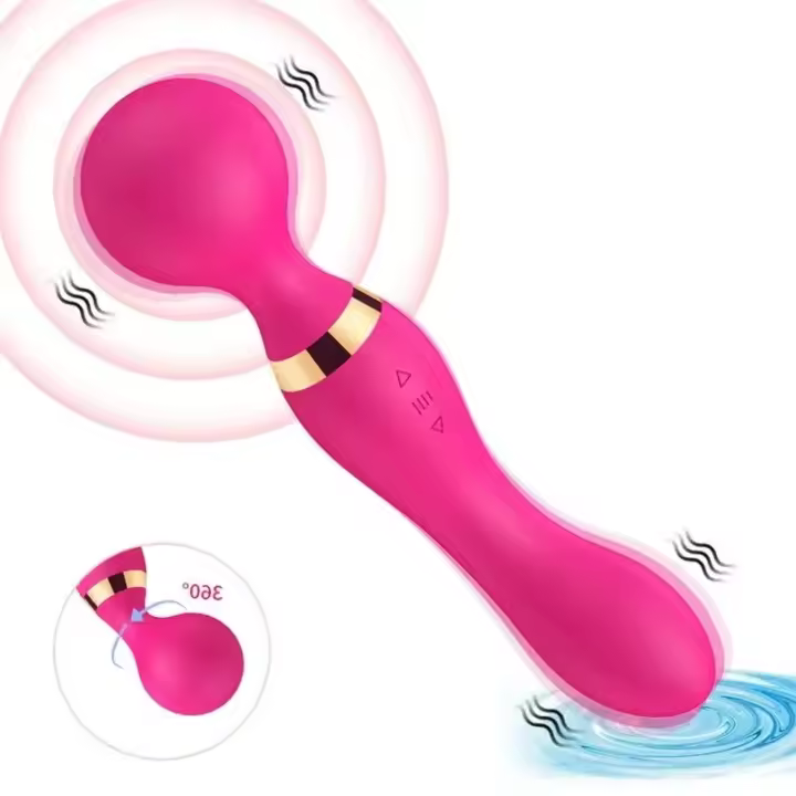 Lámpara De Masaje Eléctrica Con 8 Velocidades Y 20 Frecuencias Para Musculatura Profunda Adecuada Para Cuello Piernas Y Cintura Cómoda Relajante - 1