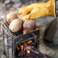 Estufa Portátil De Acero Inoxidable Mini Para Camping Picnic Y BBQ Compacta Y Ligera Para Uso Al Aire Libre - details 3