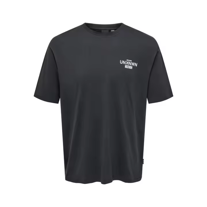 ONSKEANE RLX SS PRINT TEE Black UNKSNWN - 1