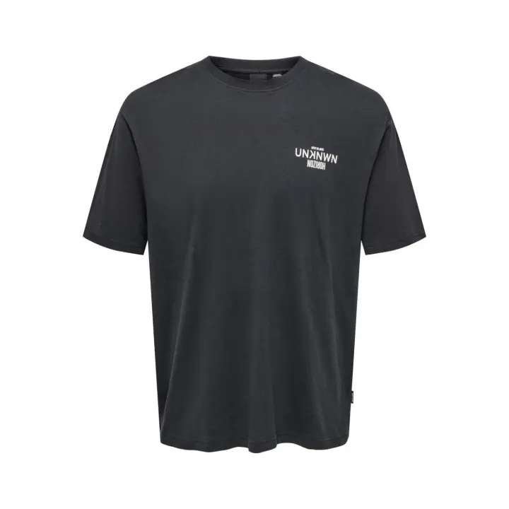 ONSKEANE RLX SS PRINT TEE Black UNKSNWN - 1