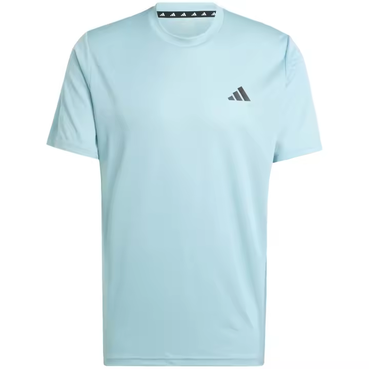 Camiseta de Manga Corta Adidas Tr-Es Base para hombre en color azul - 1