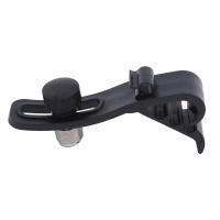 Accesorios De Batería Clip De Percusión Plástico Y Cobre Soporte De Micrófono Para Batería Clip De Borde De Snare Partes De Instrumentos Musicales Negro - details 0