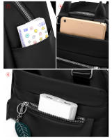 Mochila Oxford de viaje impermeable para mujer, bolso escolar conciso informal, de alta calidad, a la moda - details 10
