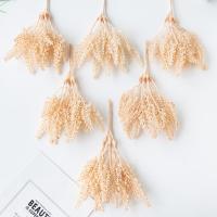 6Pcs Falsas Trigo Dorado Para Decoración De Árbol De Navidad Casa Boda Arco Accesorios Plantas Artificiales Otoño Rama De Plástico Para Fotografía - details 11