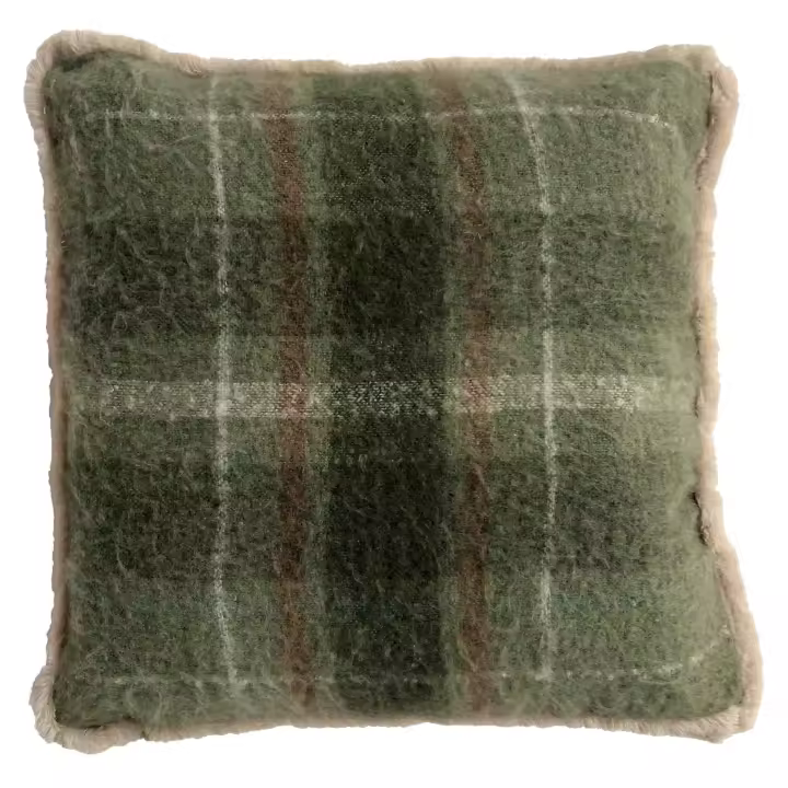 Cojín Tartan Mohair 45x45 cm - 1