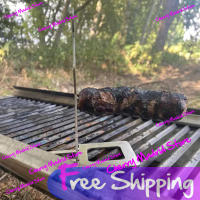 Rack De Barbacoa Divertido En Acero Inoxidable Para Alimentos Al Aire Libre Soporte Portátil Para Camping Y Picnics Herramientas De Cocina Para Hot Dogs Y Salchichas - details 8