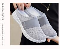 Women's white sneakers - transparent mesh fabric, PVC sole, casual shoes for beach, travel and daily wear, summer shoes | casual style | mesh upper, women's sneakers - details 2