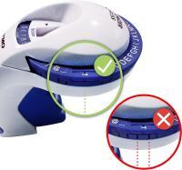 DYMO Omega Embosser Impresora Rotuladora de Etiquetas de Relieve 3D, Sistema de Giro Estampadora para Uso Doméstico - S0717940 - details 8