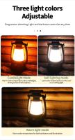 Lámpara De Camping Portátil Recargable Por USB Y Solario Con 3 Modos De Iluminación Luz De Tent Para Exteriores Material ABS - details 4