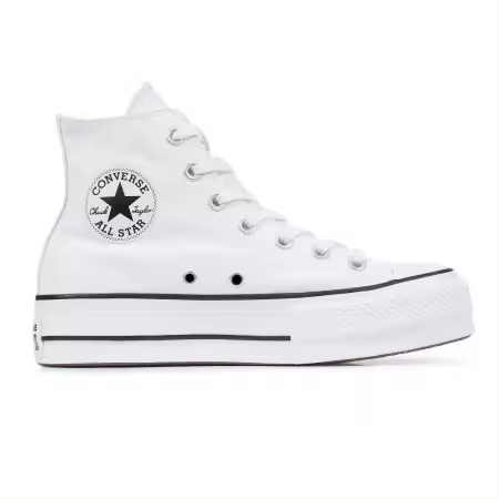 Zapatillas Converse Chuck Taylor All Star Platform High Top Blancas Plataforma Mujer 560846C - 1