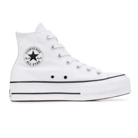 Zapatillas Converse Chuck Taylor All Star Platform High Top Blancas Plataforma Mujer 560846C - 1