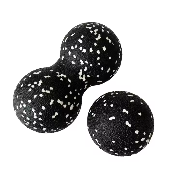 Bolas De Masaje De Pelota Combinación De Dos Bolas Para Relajación Muscular Y Fitness 8x16cm Herramientas De Rehabilitación Cervical EPP Peana De Maníaco - 1