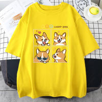 Camiseta De Algodón Suave Y Transpirable Para Hombre De Drakeview Con Diseño Gráfico De Perro Afortunado En Cuatro Estados Diferentes Estilo Casual Para Uso Diario - details 32
