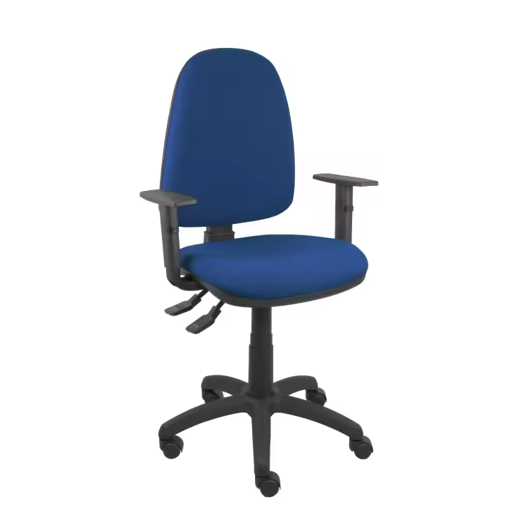Silla Ayna S bali azul marino con brazos regulables - 1