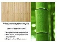 Alfombra De Baño De Madera Rectangular Impermeable Y Antideslizante Tejida De Bambú Rayón Para Baño Y Toilette - details 2
