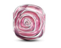 Pandora Moments - Colgante de Plata de Lei with Corazón De Rosa, Comes with embalaje de Caja De Regno original. - details 0