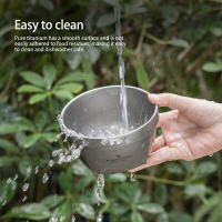 Bol De Titanio Boundless Voyage Para Camping Doble Capa Para Cereal Arroz Sopa Portátil Resistente Al Calor Sin Plegable Ti1161T-62T - details 4