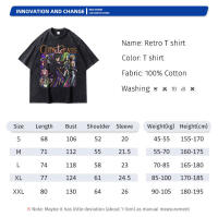 Camiseta Anime CODE GEASS Vintage Lelouch Lamperouge T-shirt Oversize Streetwear Manga C.C. Para Mujer 100% Algodón - details 1
