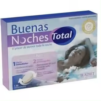 Eladiet Buenas Noches Total Para Un Sueño Reparador 30 Cápsulas - 1