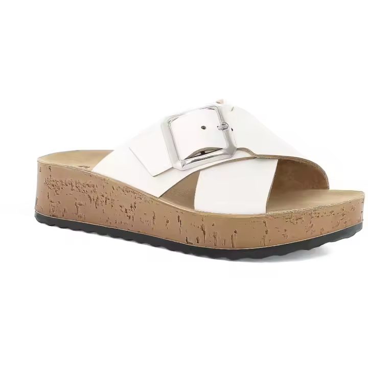 Sandalias Inblu  para mujer en color blanco - 1