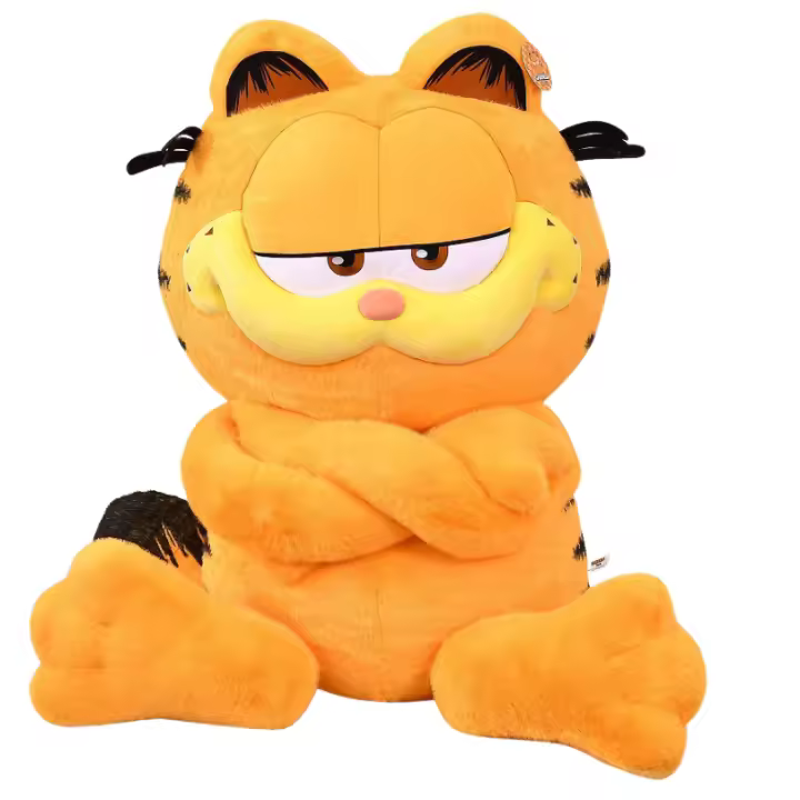 Muñeco De Peluche Kawaii Original GARFIELD Familia Gato Cartoon Odie Juguetes Suaves Para Niños Regalos De Cumpleaños - 1