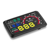Proyector De Pantalla De Visión Aumentada W02 Head up Display OBD HUD Sistema Inteligente De Coche Medidor De Velocidad Inteligente Consumo De Combustible Y Voltaje - details 11