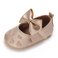 Zapatos De Princesa Para Bebé Niña En Lace Blanca Mocasines Con Lazo Y Borde Antideslizante De Goma Primera Calzado Para Caminar - details 198