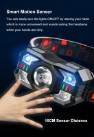 Linterna Frontal LED Mini Potente Para Pesca De Noche Y Actividades Al Aire Libre Impermeable Y Portátil Con Sensor De Luz Fuerte Para Camping Y Escalada - details 3