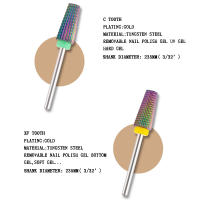 Herramienta De Dientes Cruzados 5 En 1 Para Uñas En Acero Tungsteno Accesorio Para Manicura Eliminador De Gel UV Para Taladro - details 3
