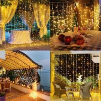 Luz De Cadena LED 10M Para Navidad Impermeable 100 LEDs Decoración De Árbol Y Fiesta Navideña Luz Faeira Para Interior Y Exterior - details 12