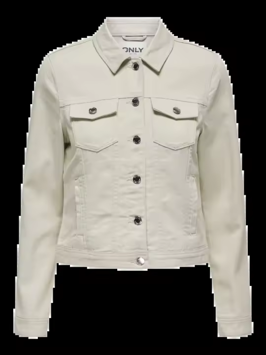 Only mod. 15318398 Cazadora tejana color - 1