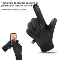 Guantes De Invierno Táctiles Para Hombre Y Mujer Resistentes Al Agua Y Al Viento Termales Para Conducir Correr Y Esquiar - details 4