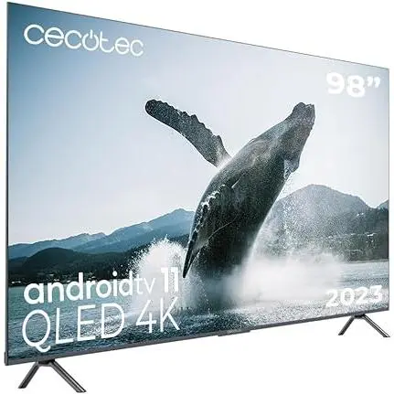 Televisor Qled 98" Smart Tv V3+ Series Vqu30098+ Cecotec - 1