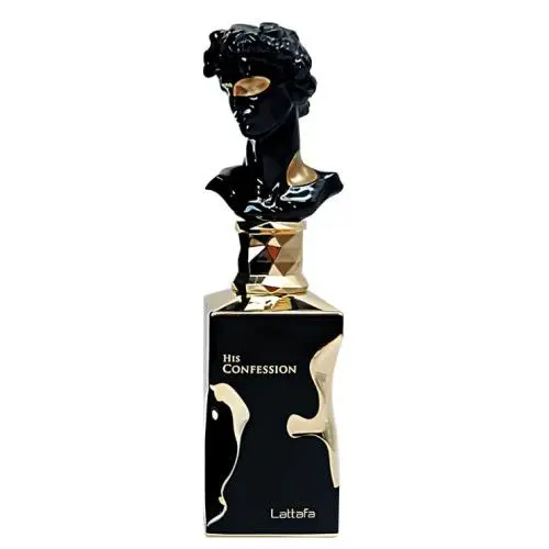 Perfume árabe HIS CONFESSION Lattafa 100ml +ATOMIZADOR 5ml Recargable GRATIS! Perfume HOMBRE Perfume Árabe Original De Dubai Emiratos Árabes, oriental - 1