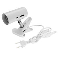 Soporte De Lámpara E27 Para Mascotas Con Luz UVA+UVB Para Tanque De Tortuga Lámpara Calentadora Rotatoria Clip-on De Aluminio Negro Y Blanco 200W - details 9