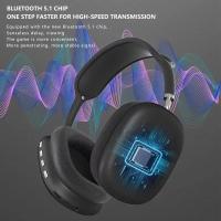 Auriculares Inalámbricos Bluetooth P9 Para Deportes Al Aire Libre Y Gaming Con Micrófono Cancelación De Ruido Auriculares Con Cable Metálicos - details 7