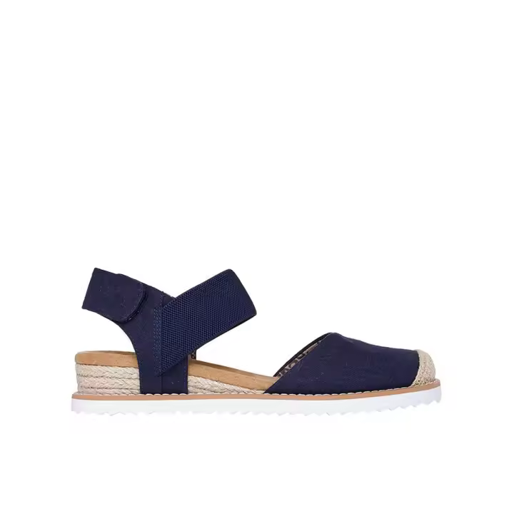 Skechers Bobs Desert Kiss - Sun Shining Alpargatas para mujer azul marino en textil 83608 - 1